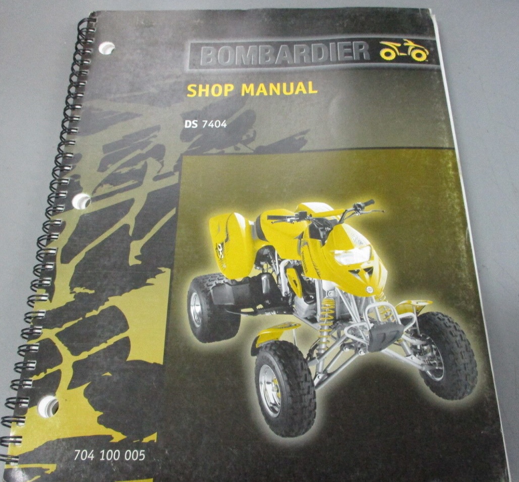 2000 Bombardier DS 7404 Factory Service Manual